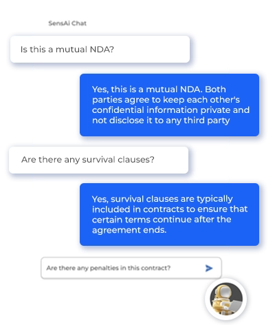  contract summarization